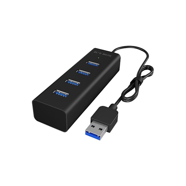 Raidsonic, USB-keskitin, 4-porttinen USB 3.0 -keskitin, IB-HUB1409-U3