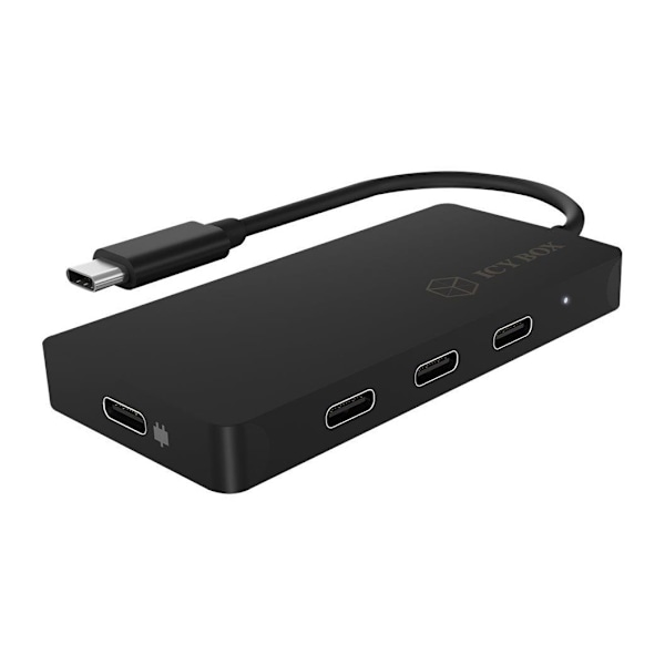 Raidsonic, USB-keskitin, 4-porttinen keskitin USB Type-C -liitännällä ja PD-portilla, IB-HUB1429-CPD