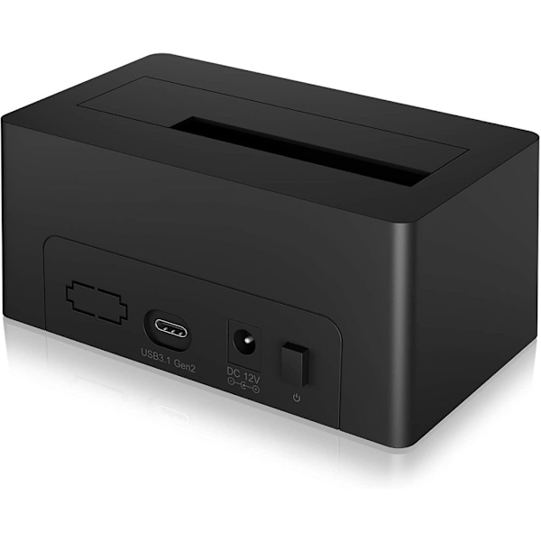 Raidsonic, Icy Box, IB-1121-C31 telakointiasema 1x HDD/SSD:lle USB 3.1 (Gen 2) Type-C:llä