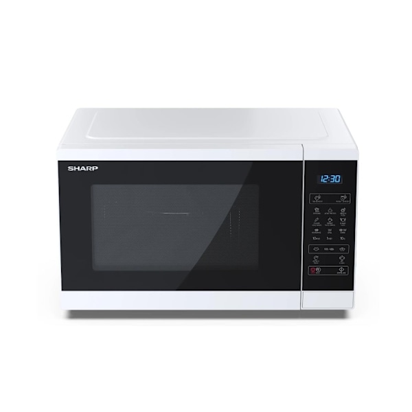 Sharp, mikrovågsugn med grill, YC-MG252AE-W
