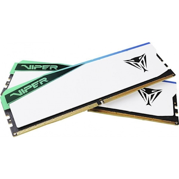 RAM Viper Elite 5 RGB Hvid 2x16GB DDR5 6200MHz DIMM CL42 PVER532G62C42KW, Patriot