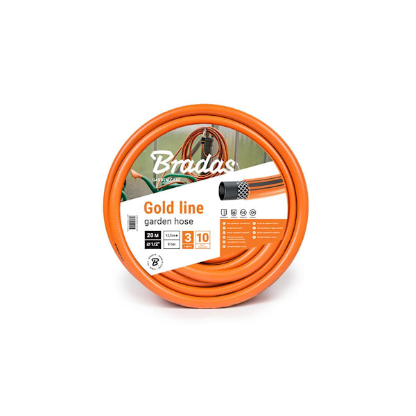 Hageslange GOLD LINE 1/2" - 20m Orange