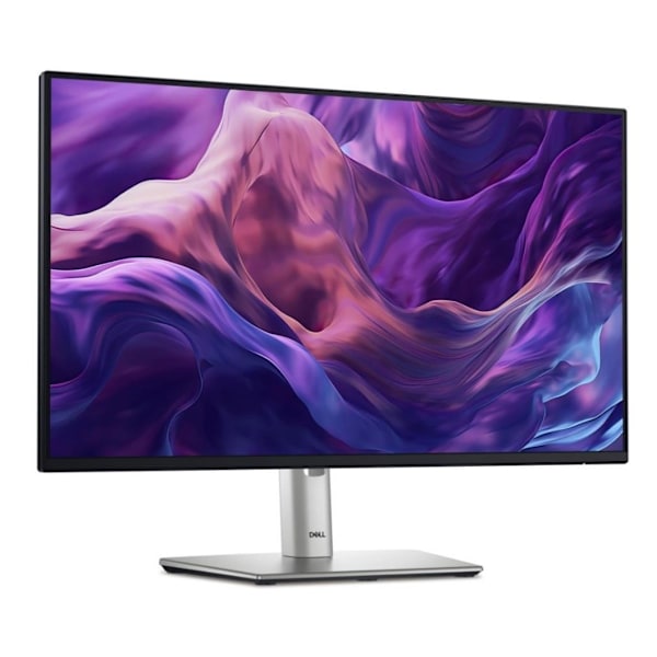LCD-skärm, Dell, p2425he (23,8", business, panel ips, 1920x1080, 16:9, 100hz, matt, 8 ms, vridbar, pivot, höjdjusterbar) Svart