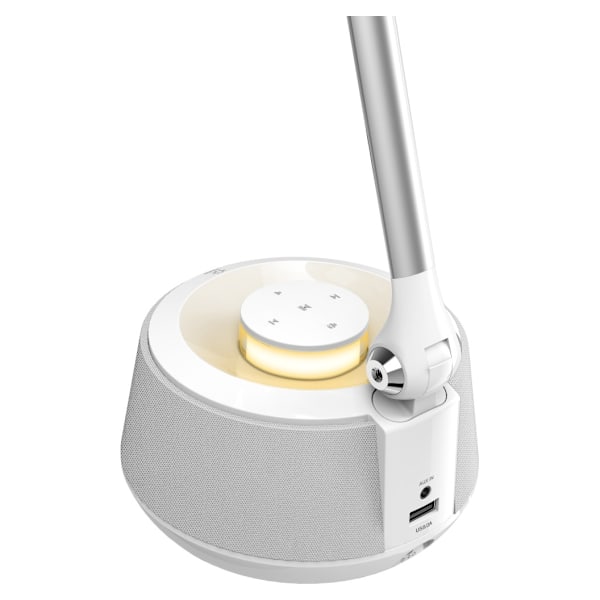 Platinet-pöytävalaisin kaiuttimella ja USB-laturilla PDLU9A 18W (44123)