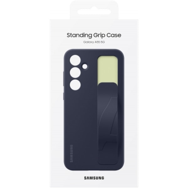 Standing Grip Case Samsung Galaxy A55 Blue" EF-GA556TBEGWW, Samsung
