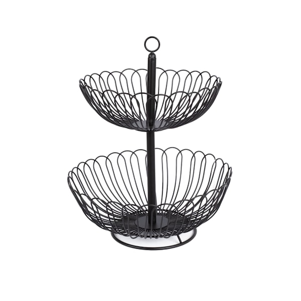 Tallerkenstativ NISSA D32xH38cm, sort