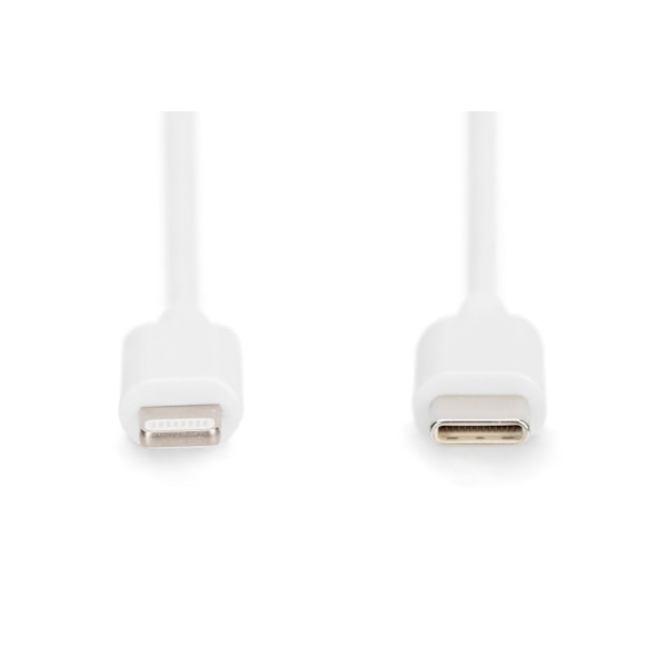 Digitus, USB-C til Lightning, Lightning til USB-C data-/opladningskabel, DB-600109-020-W