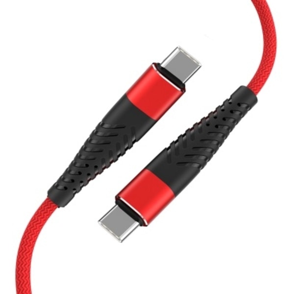 USB-kaapelit ja laturit, USB-C - USB-C 65 W Red, Fusion-tarvikkeet