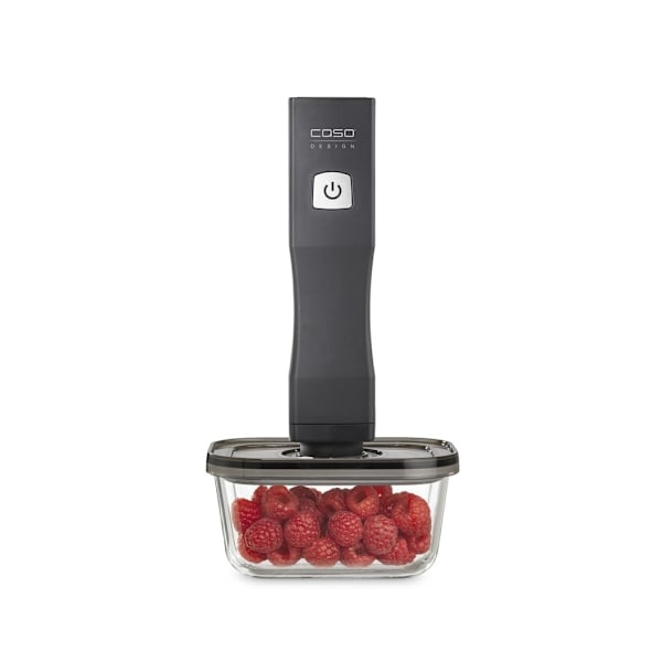 Caso, Vakuumbehållare i glas med plastlock (2 st), VacuBoxx Eco-Duo S