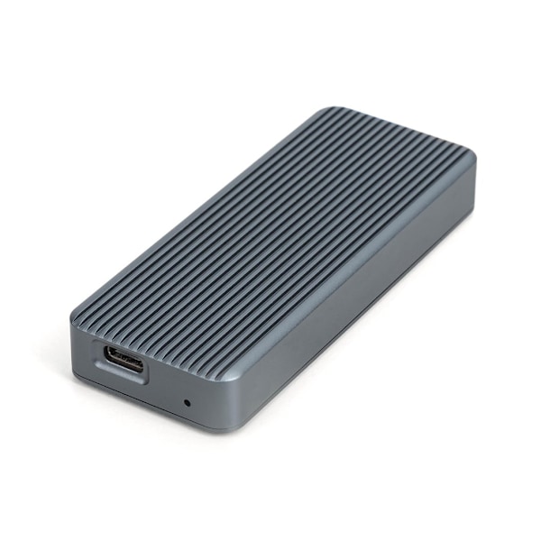 Digitus, USB M.2 harddiskkabinett, SSD, ekstern, NVMe, 20 Gbps, USB 3.2 Gen2x2, DA-71157 Sort