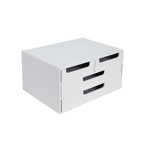 Dokumentskuffe WILMA 34x26x18,5cm, hvid