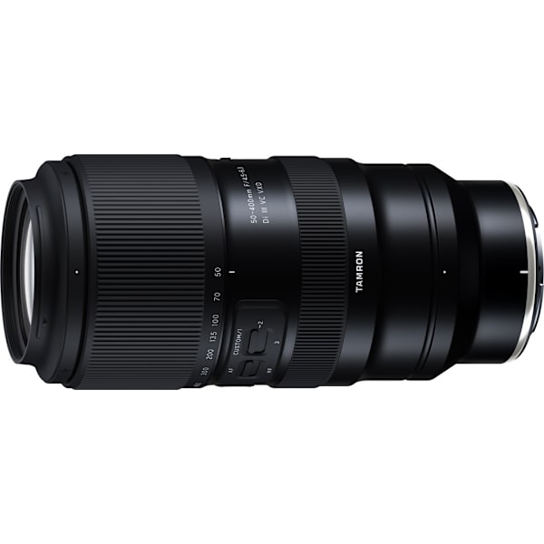 Tamron 50-400 mm f/4.5-6.3 Di III VC VXD-objektiv för Nikon Svart