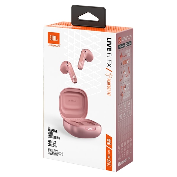 JBL langattomat kuulokkeet Live Flex, vaaleanpunainen