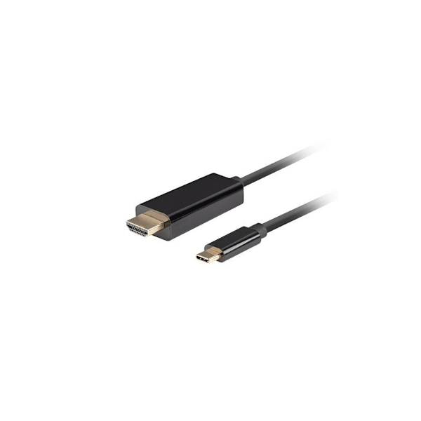 Lanberg, USB-C-HDMI-kaapeli, CA-CMHD-10CU-0030-BK