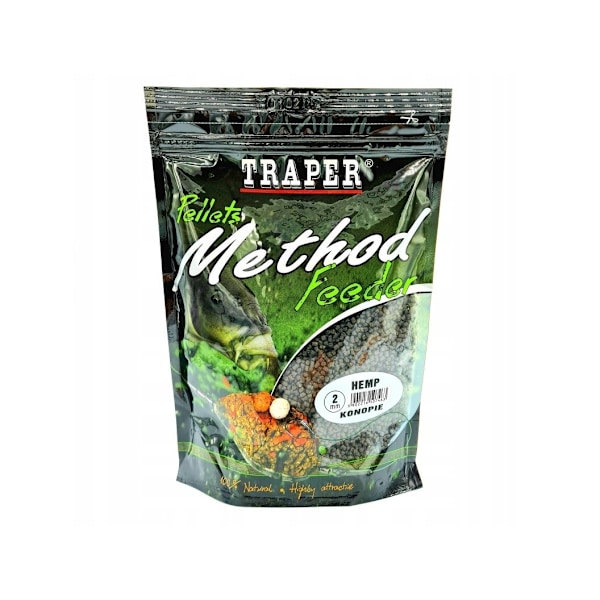 TRAPER Method Feeder Pellet Hampa 2mm/500g