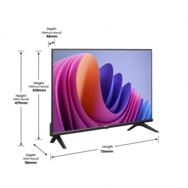 32" LED-TV 32A4N, Hisense