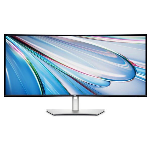 LCD-näyttö, Dell, u3425we (34", kaareva/21 : 9, paneeli ips, 3440x1440, 21:9, 120 Hz, matta, 8 ms, kaiuttimet, kääntyvä)
