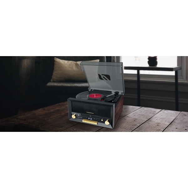 Muse, pladespillermikrosystem med vinyldæk, MT-112 W