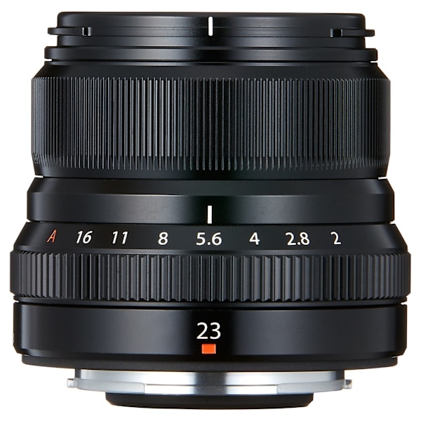 Fujinon XF 23mm f/2.0 R WR objektiv, svart