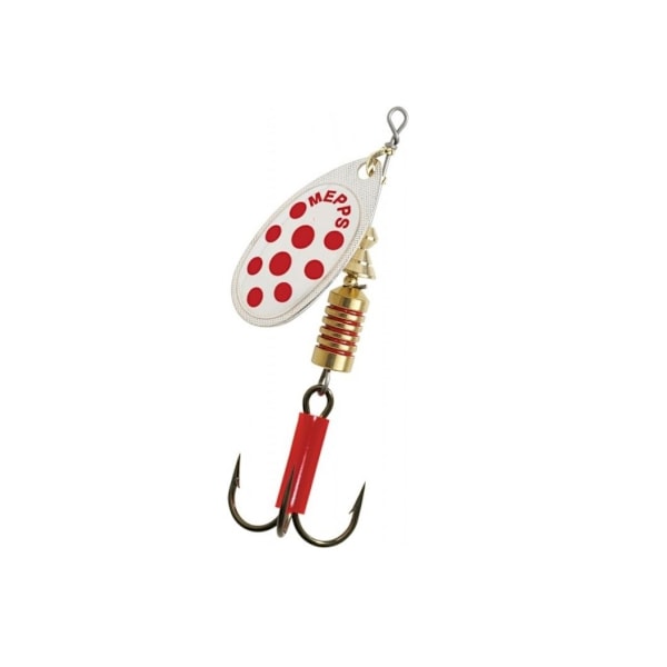Spinner COMET-2 4,5g hopea/punaiset pisteet, MEPPS