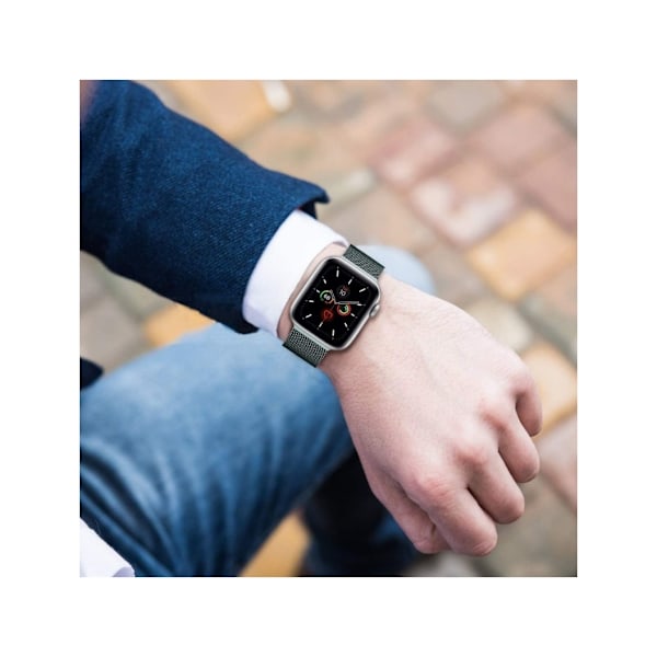 Tech-Protect urrem MilaneseBand Apple Watch 2/3/4/5/6/SE 38/40 mm, sort