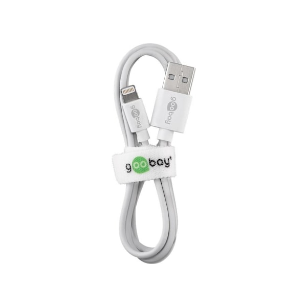 Goobay, USB-C til Lightning, Lightning USB-lade- og synkroniseringskabel, 54600