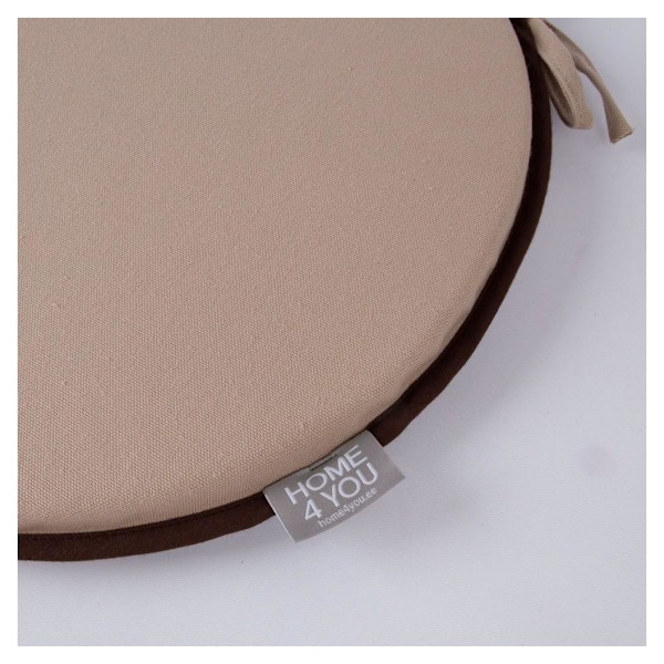 Pude MY COTTON til stol D39cm, lys beige