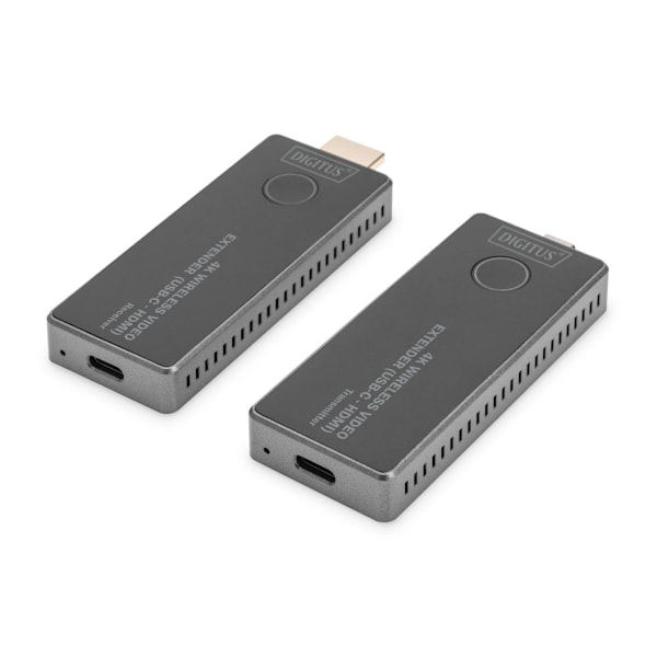 Digitus, 4K trådlös videoförlängare, 30 m (USB-C - HDMI), DS-55324