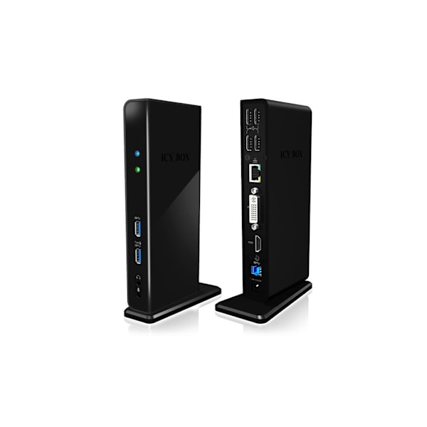 Raidsonic, USB-A Dock, ICY BOX, IB-DK2241AC Multi Docking Station