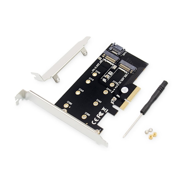 Digitus, M.2 NGFF / NVMe SSD PCI Express 3.0 (x4) -lisäkortti, DS-33170