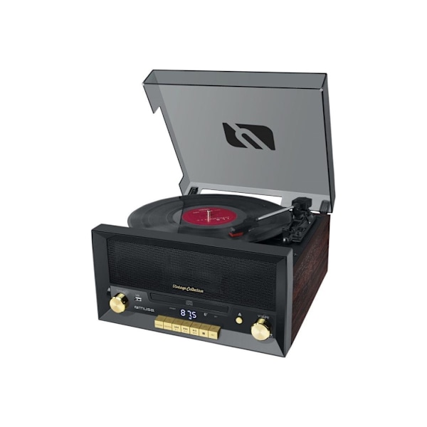 Muse, pladespillermikrosystem med vinyldæk, MT-112 W