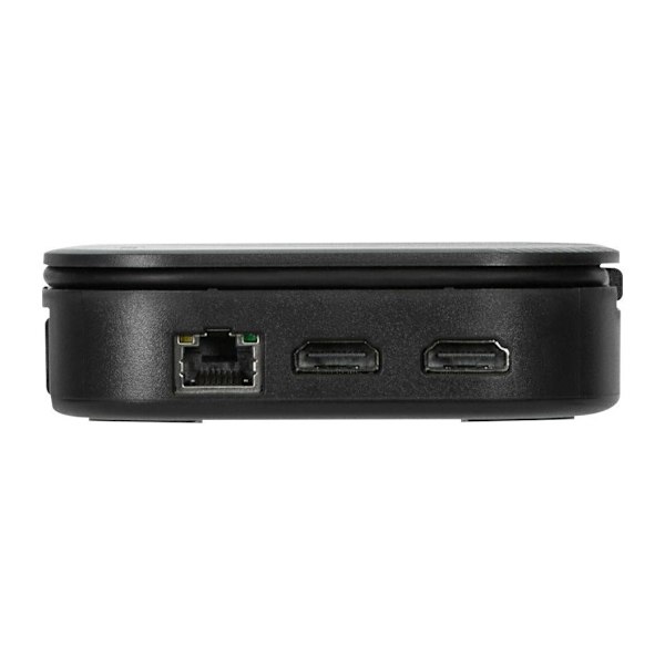 Targus, Universal DisplayLink USB-C Dual Monitor Travel Docking Station, 80W