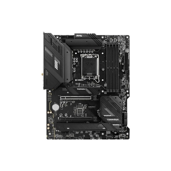 Bundkort MSI Intel b760 express (lga1700, atx, memory ddr5, memory slots 4, 1xpci-express 1x, 2xpci-express 16x, 3xm.2)