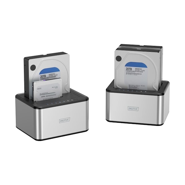 Digitus, USB 3.0 dual SATA HDD dockingstation 2,5"/3,5