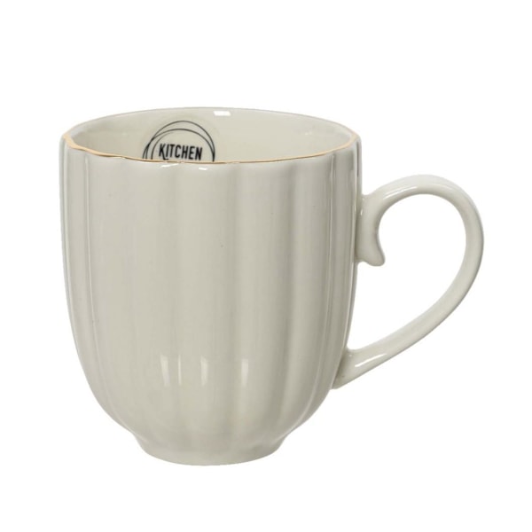 Mugg SHELL H9,9cm, porslin