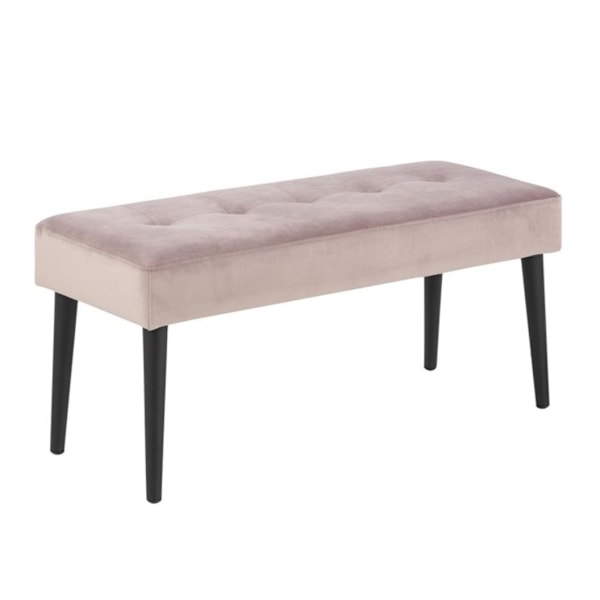Bänk GLORY 38x95xH45cm, dammig ros