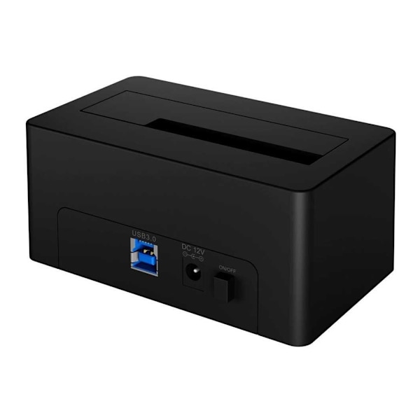 Raidsonic, Icy Box, IB-1121-U3 dockingstasjon for 1x 2,5"/3,5" SATA I/II/III, USB 3.2 Gen 1, strømforsyning