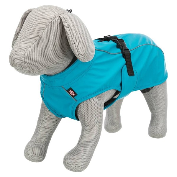 Vimy regnfrakke, s: 40 cm, turkis, Trixie