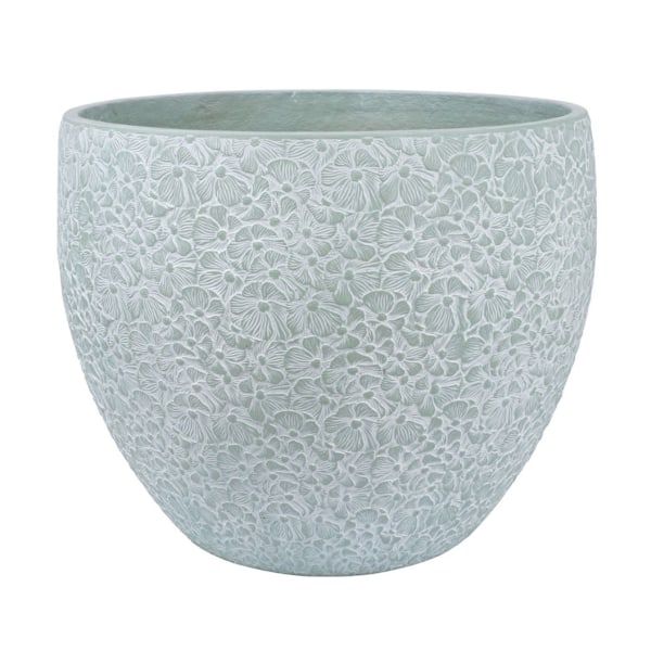 Planteholder FLORA D55xH43,5cm, sort/grå