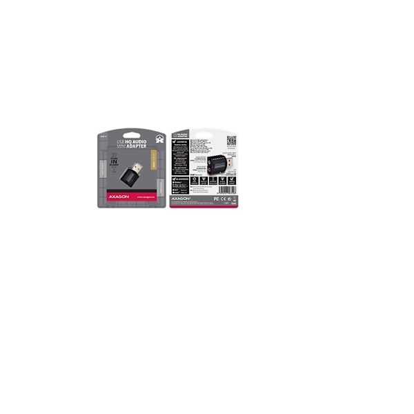 AXAGON, ADA-17 USB - HQ Mini Audio Adapter