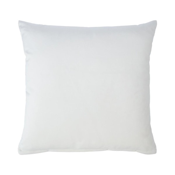 Pude VELVET 2, 45x45cm, naturhvid