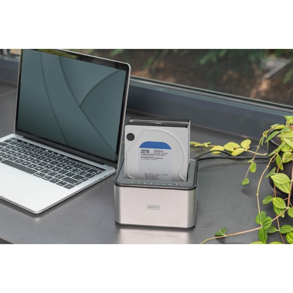 Digitus, USB 3.0 dual SATA HDD dockingstation 2,5"/3,5