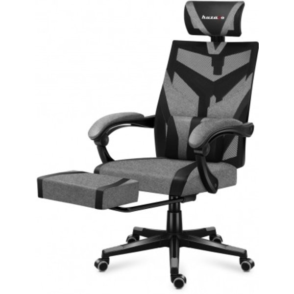 PC Furniture Combat 5.0 Grå, Huzaro