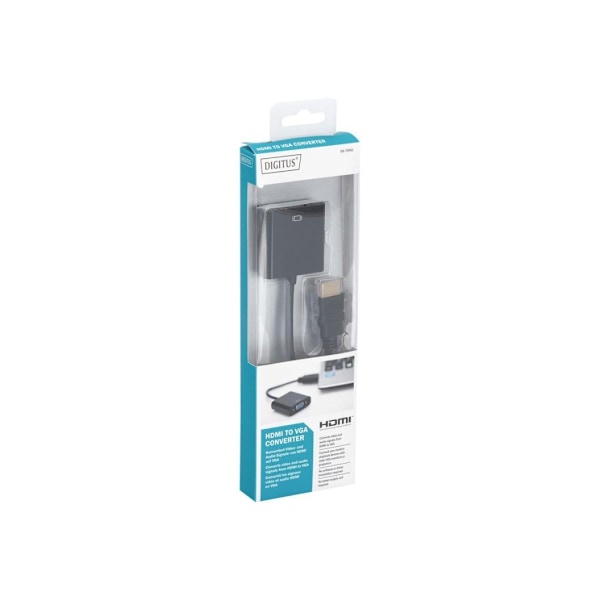 Digitus, HDMI til VGA, HDMI til VGA-konverteradapter, DA-70461