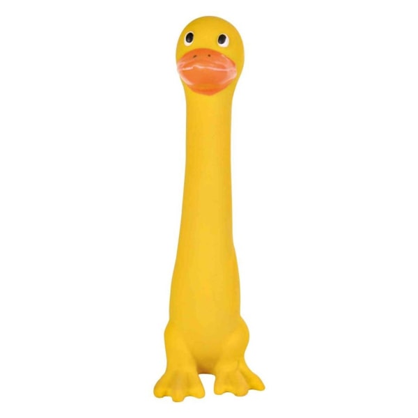 Legetøj til hunde Longie, latex/polyester fleece, 18 cm tilfældig farve