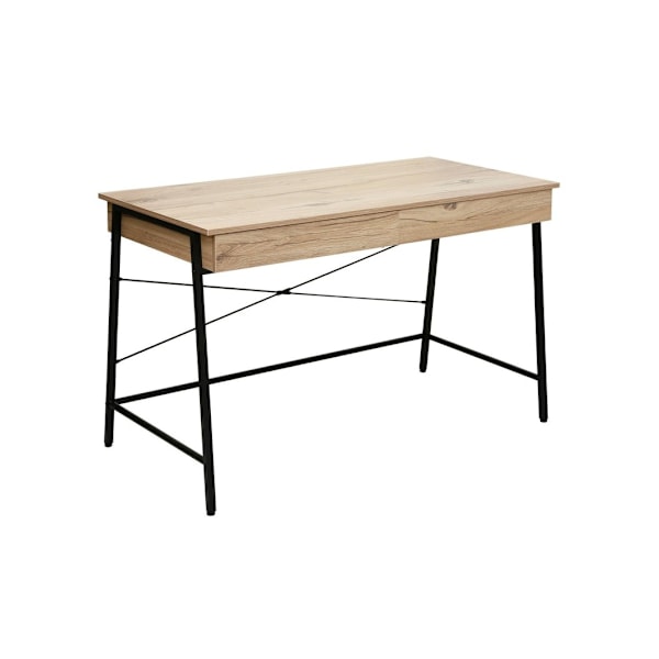 Työpöytä HANNES 120x60xH76cm, rustiikkinen melamiini