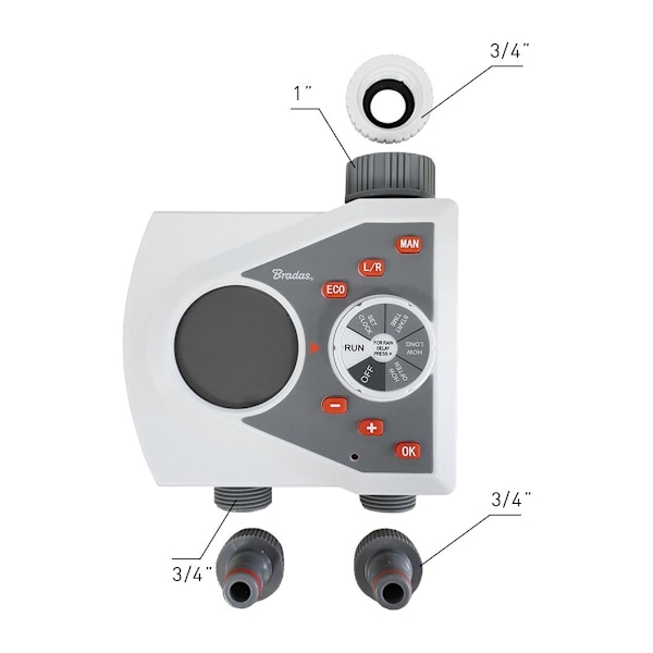 WHITE LINE 2-way electronic control White