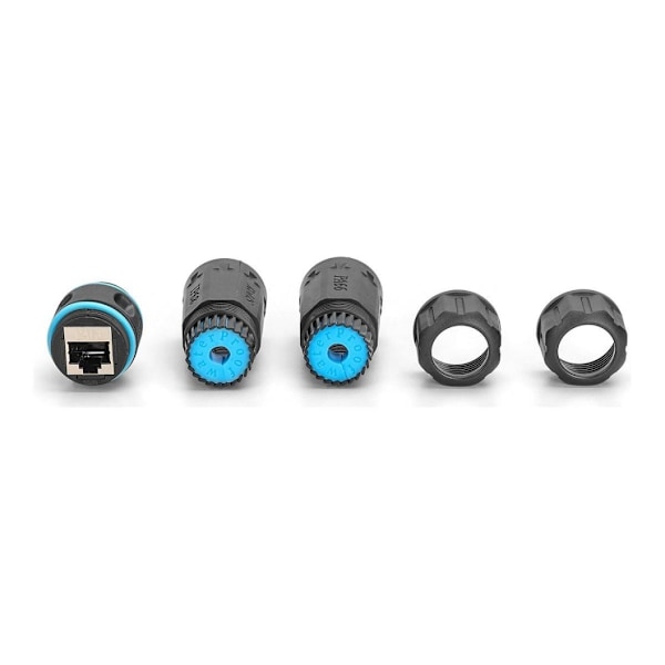 Digitus, CAT 6A utendørs tilkobling, beskyttelsesklasse IP68, RJ45 til RJ45 tilkobling, DN-93905-OD