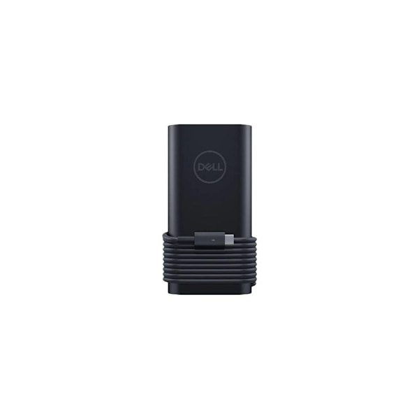 Dell, 65W USB-C AC-adapter med strømledning - Europa, 450-BBVD Sort