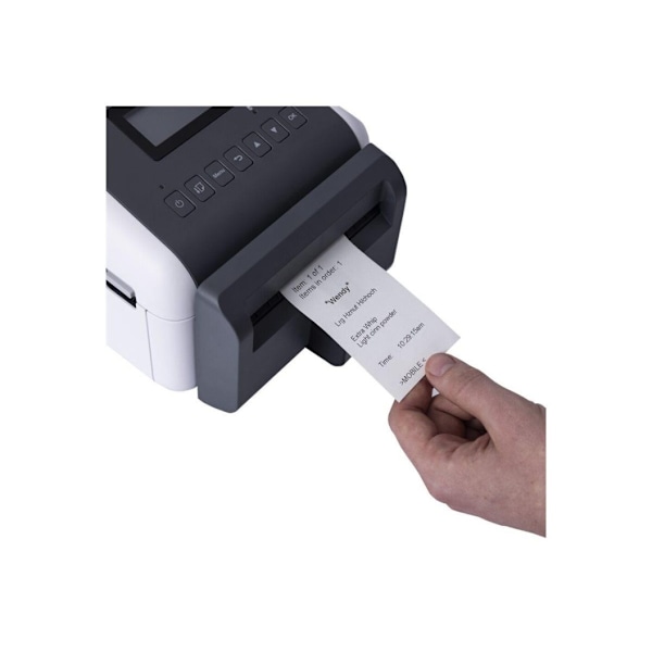 Brother, 4-tommers bordløs etiketprinter med liner, TD-4550DNWBFC